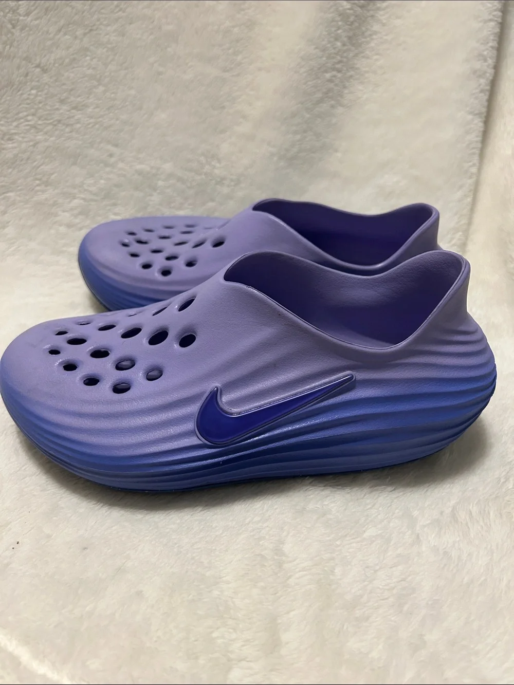 Nike Kids Gradient Lavender-Blue Slip-On Clog